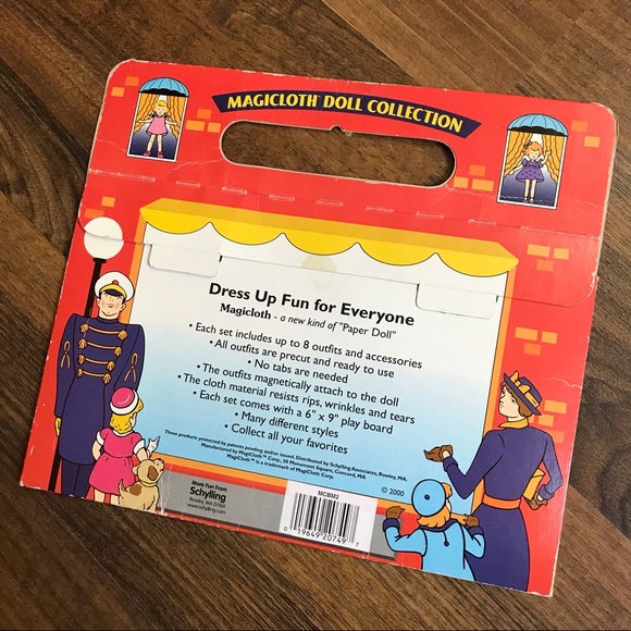 Y2k Magicloth Doll magnet dress up outfits Betsy McCall II travel friendly toy - Picture 2 of 5